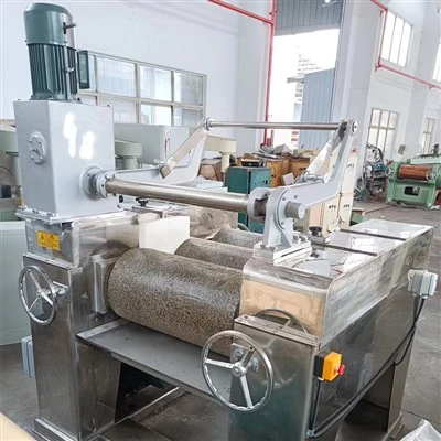Máy nghiền ba trục đá granit thủ công cải tiến SGH